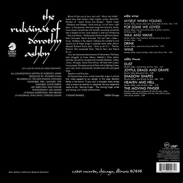 The Rubaiyat Of Dorothy Ashby (180 GRAM VINYL) *DISCOUNT COPY* | Mint (M) Mint (M) Get Cheap Vinyl