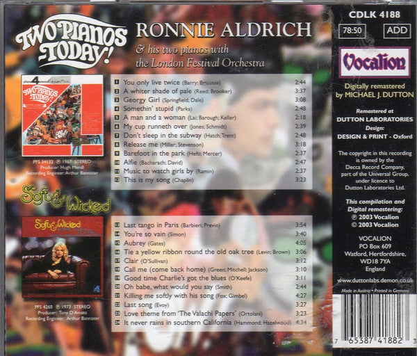 Two Pianos ~ Today! • Soft & Wicked *CD* | Mint (M) Mint (M) Get Cheap Vinyl