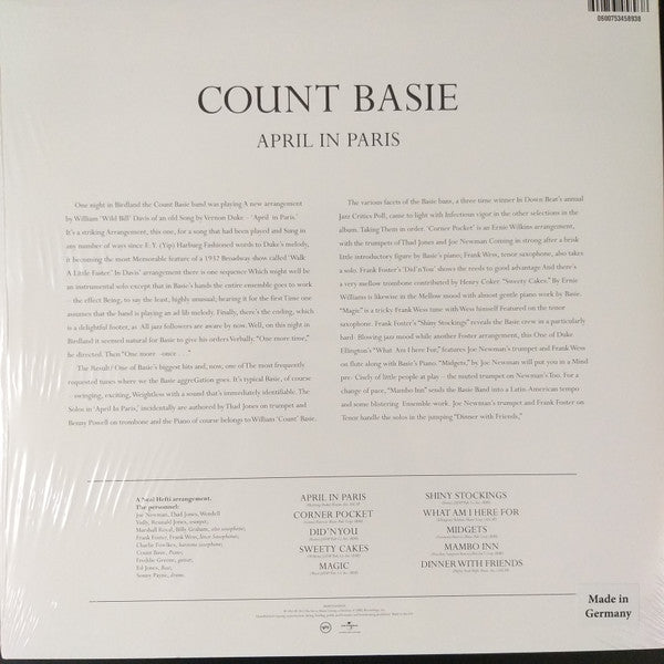 April In Paris | Mint (M) Mint (M) Get Cheap Vinyl