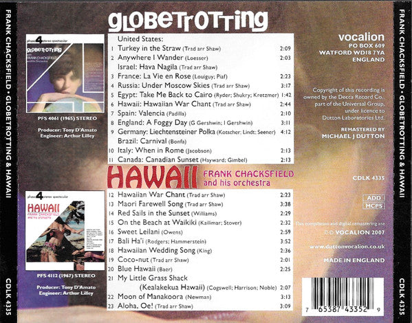 Globetrotting / Hawaii *CD* | Mint (M) Mint (M) Get Cheap Vinyl