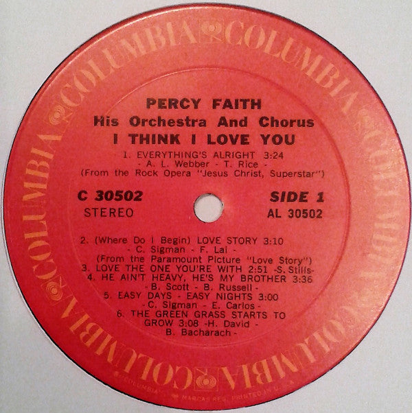 I Think I Love You | Mint (M) Near Mint (NM) Get Cheap Vinyl