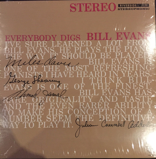 Everybody Digs Bill Evans | Mint (M) Mint (M) Get Cheap Vinyl