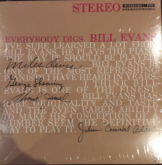 Everybody Digs Bill Evans | Mint (M) Mint (M) Get Cheap Vinyl