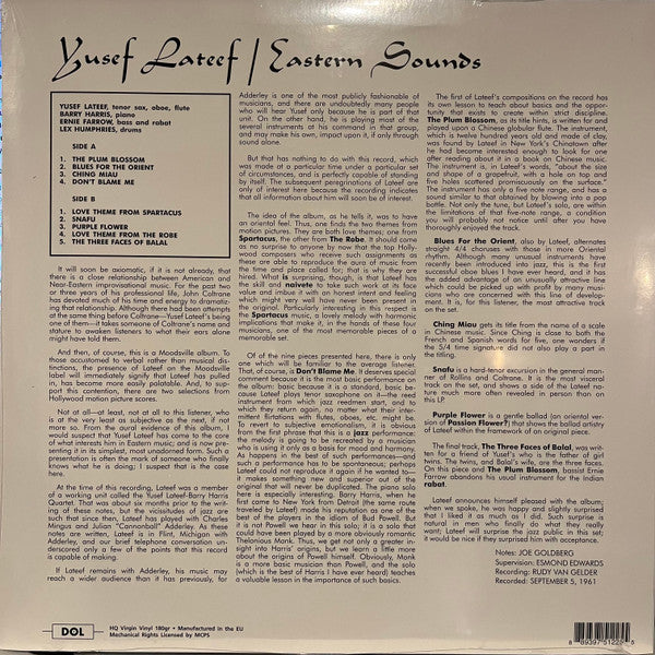 Eastern Sounds (VINYL LP) | Mint (M) Get Cheap Vinyl