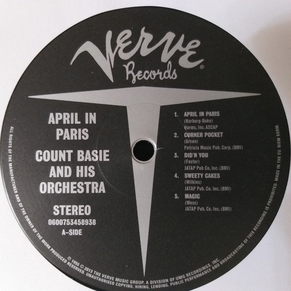 April In Paris | Mint (M) Mint (M) Get Cheap Vinyl