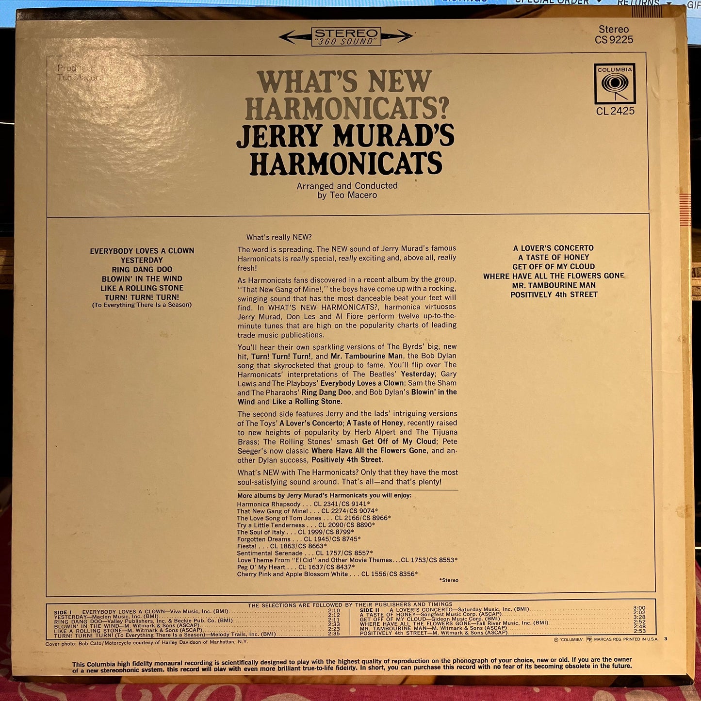What's New Harmonicats? | Mint (M) Very Good Plus (VG+) Get Cheap Vinyl