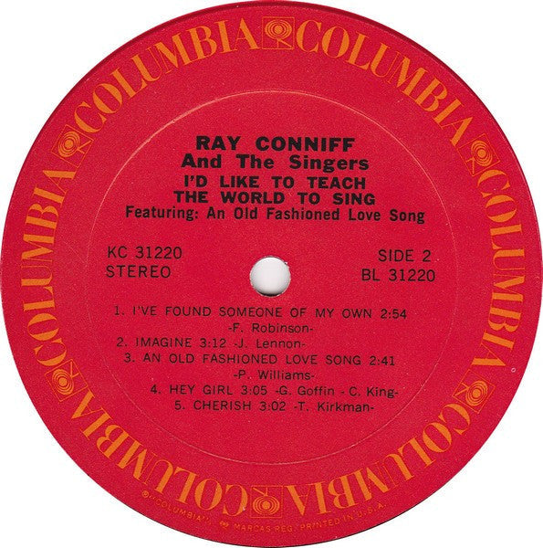 I'd Like To Teach The World To Sing | Mint (M) Mint (M) Get Cheap Vinyl