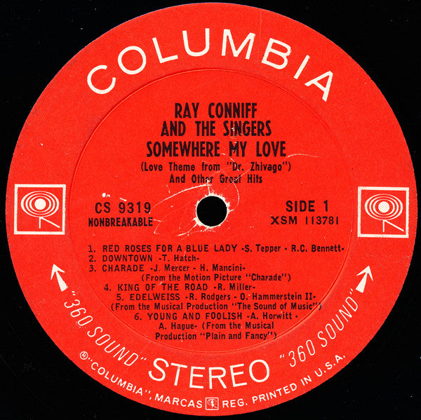 Somewhere My Love | Mint (M) Excellent (EX) Get Cheap Vinyl