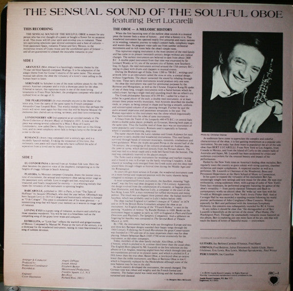 The Sensual Sound Of The Soulful Oboe (VINYL) | Mint (M) Near Mint (NM) Get Cheap Vinyl