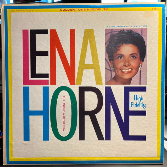 The Incomparable Lena Horne | Excellent (EX) Excellent (EX) Get Cheap Vinyl