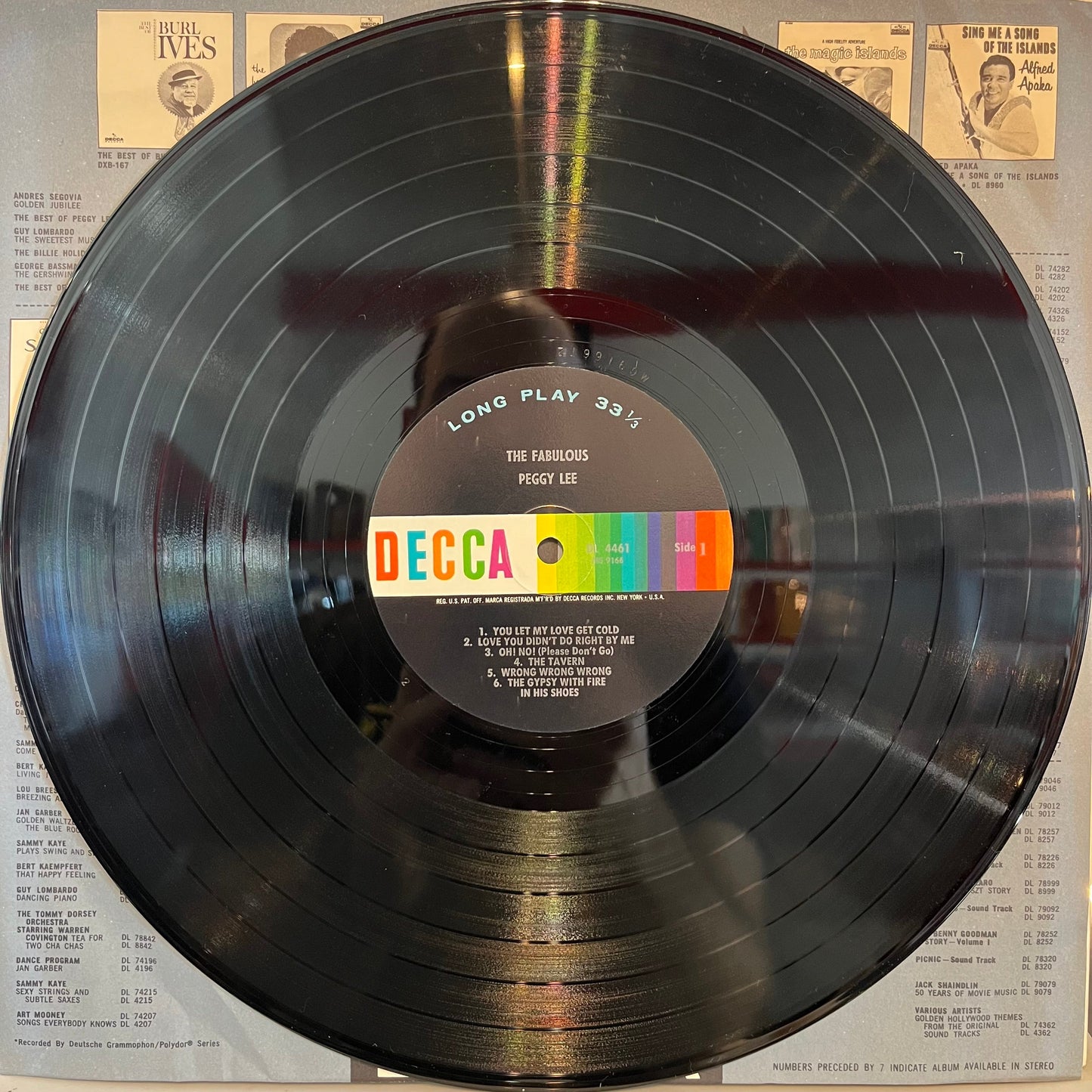 The Fabulous Peggy Lee | Excellent (EX) Near Mint (NM) Get Cheap Vinyl