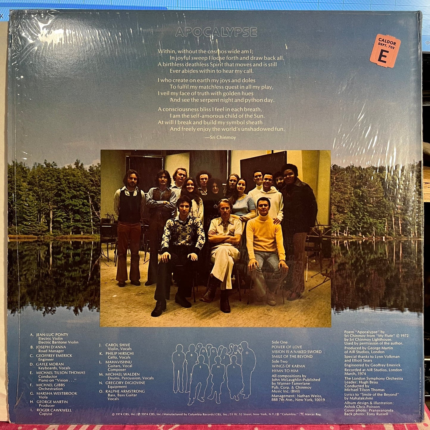 Apocalypse | Excellent (EX) Near Mint (NM) Get Cheap Vinyl