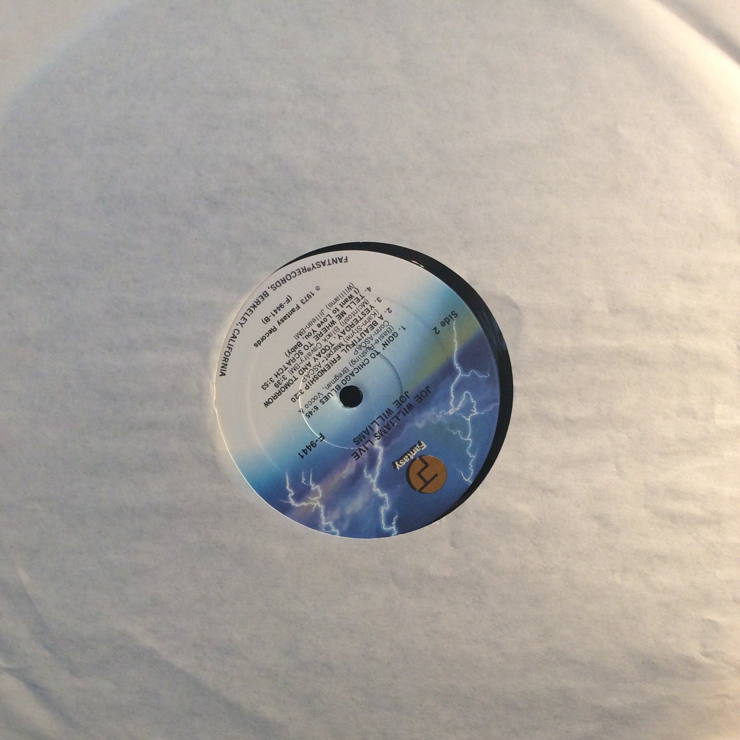 Joe Williams Live (VINYL) | Excellent+ (EX+) Excellent (EX) Get Cheap Vinyl