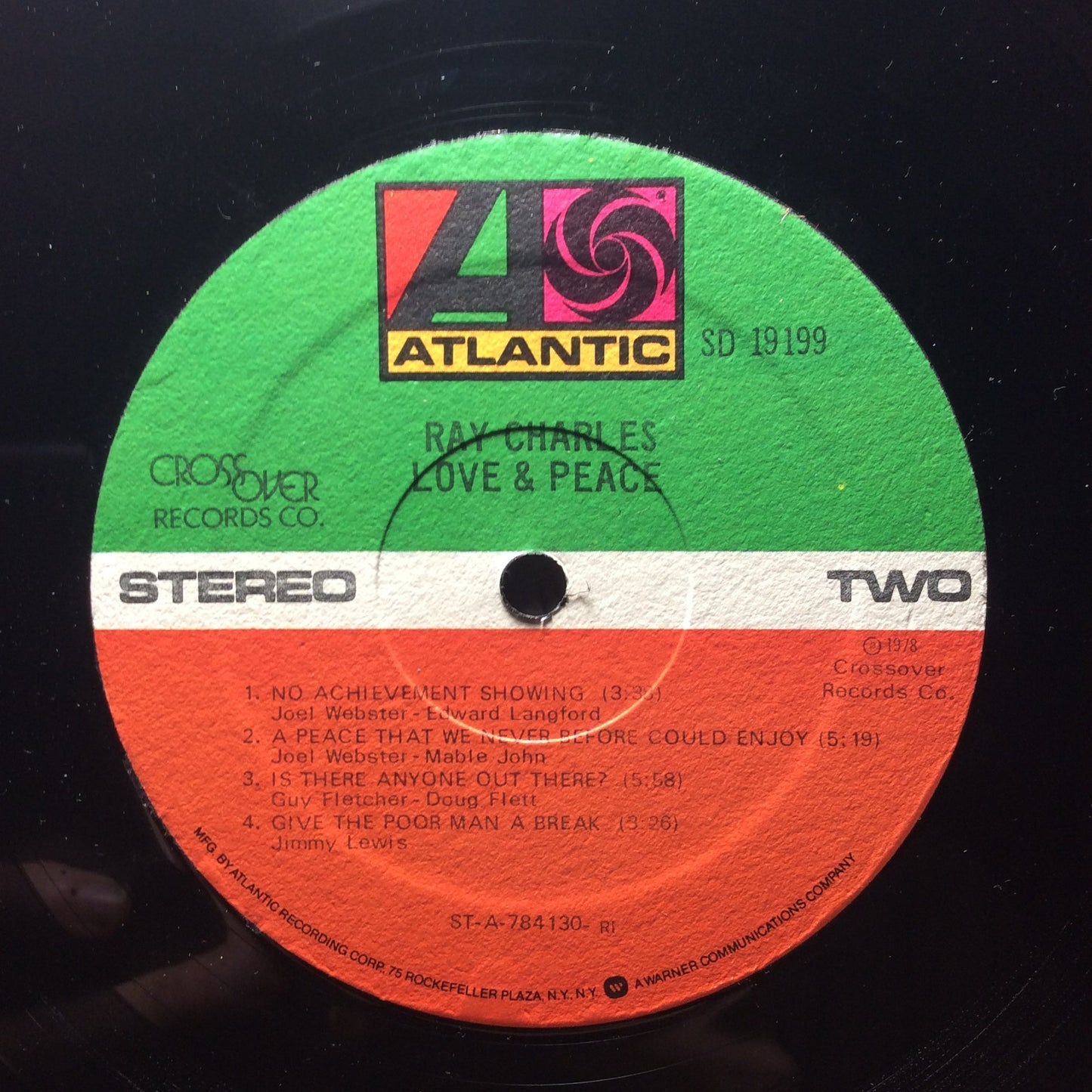 Love & Peace *PROMO* (VINYL) | Excellent+ (EX+) Very Good Plus (VG+) Get Cheap Vinyl