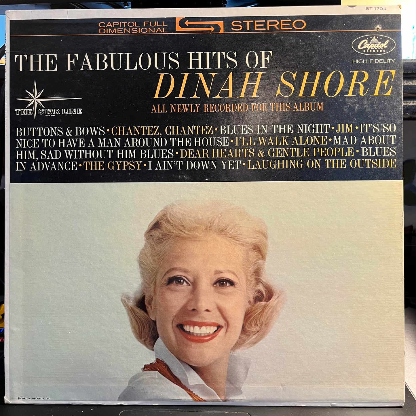 The Fabulous Hits Of Dinah Shore | Excellent (EX) Near Mint (NM) Get Cheap Vinyl