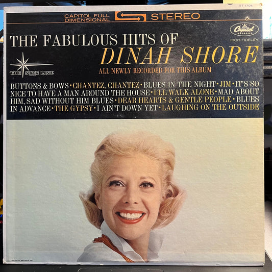 The Fabulous Hits Of Dinah Shore | Excellent (EX) Near Mint (NM) Get Cheap Vinyl