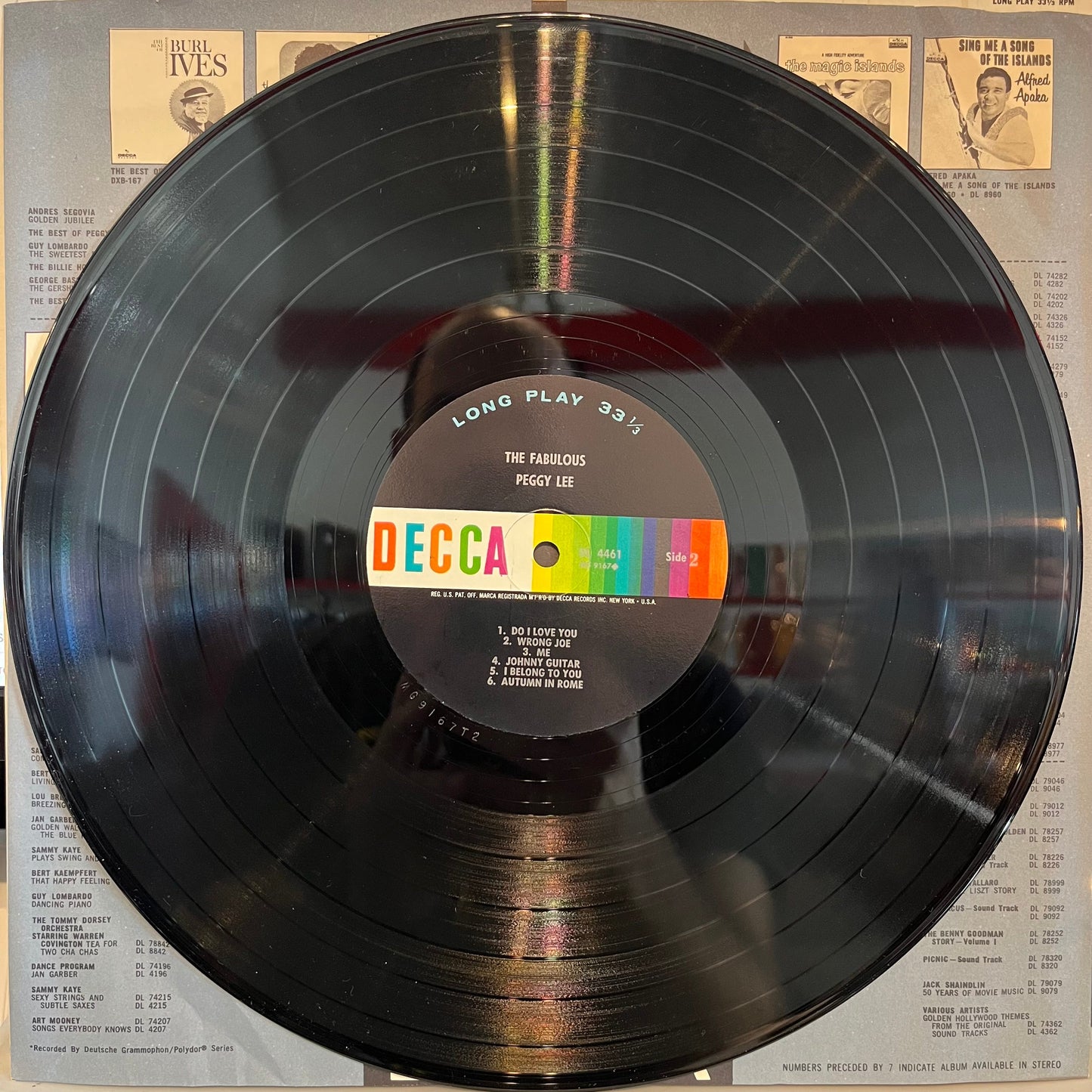 The Fabulous Peggy Lee | Excellent (EX) Near Mint (NM) Get Cheap Vinyl