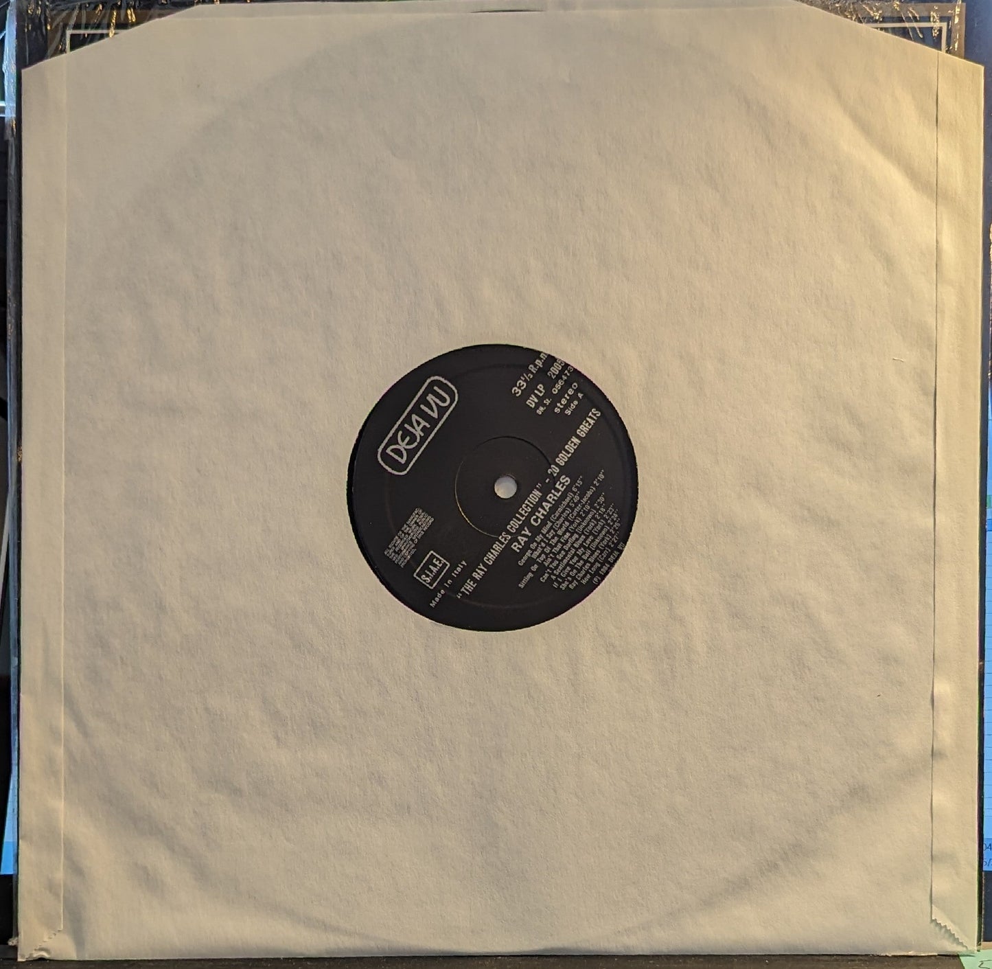 The Ray Charles Collection - 20 Golden Greats *ITALIAN PRESS* | Excellent (EX) Near Mint (NM) Get Cheap Vinyl