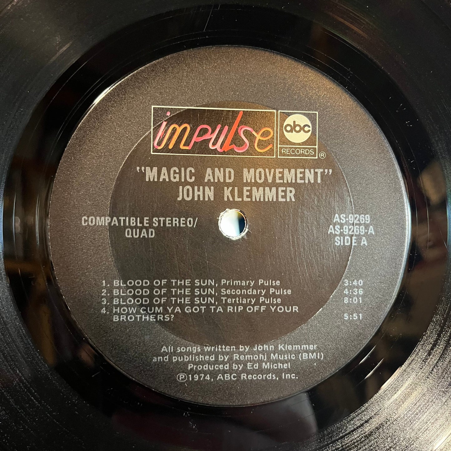 Magic And Movement (VINYL) | Excellent (EX) Excellent+ (EX+) Get Cheap Vinyl