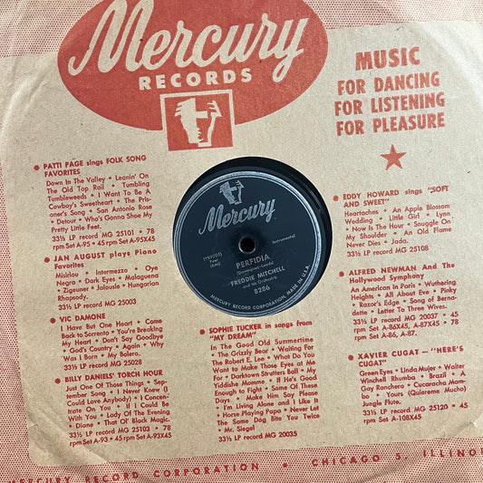 Perfidia / Delicado (10" 78RPM RECORD) | Excellent (EX) Excellent (EX) Get Cheap Vinyl