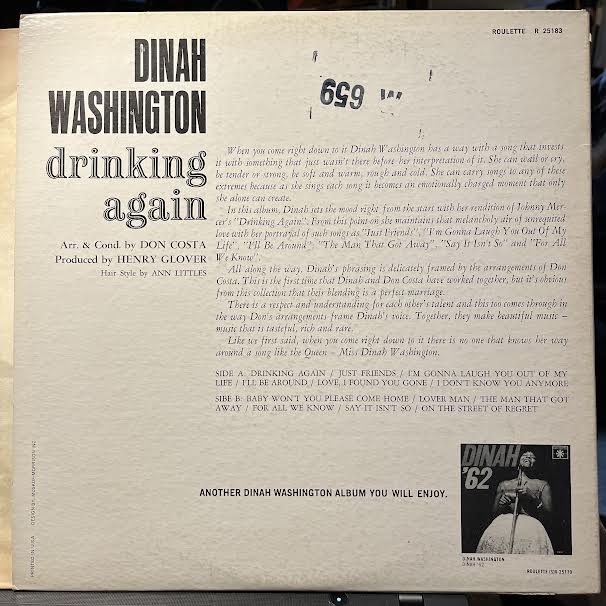 Drinking Again (VINYL) | Excellent (EX) Near Mint (NM) Get Cheap Vinyl