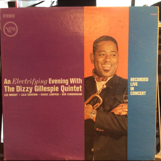 An Electrifying Evening With The Dizzy Gillespie Quintet (VINYL) | Excellent (EX) Excellent (EX) Get Cheap Vinyl