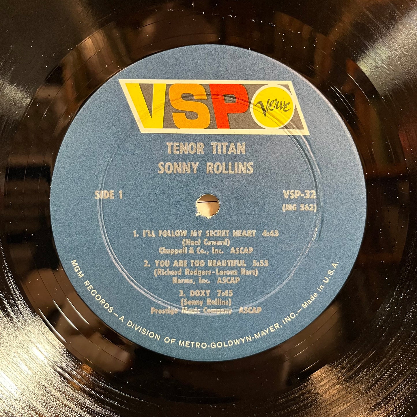 Tenor Titan (VINYL) | Near Mint- (NM-) Near Mint (NM) Get Cheap Vinyl