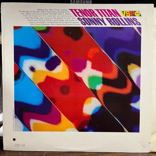 Tenor Titan (VINYL) | Near Mint- (NM-) Near Mint (NM) Get Cheap Vinyl