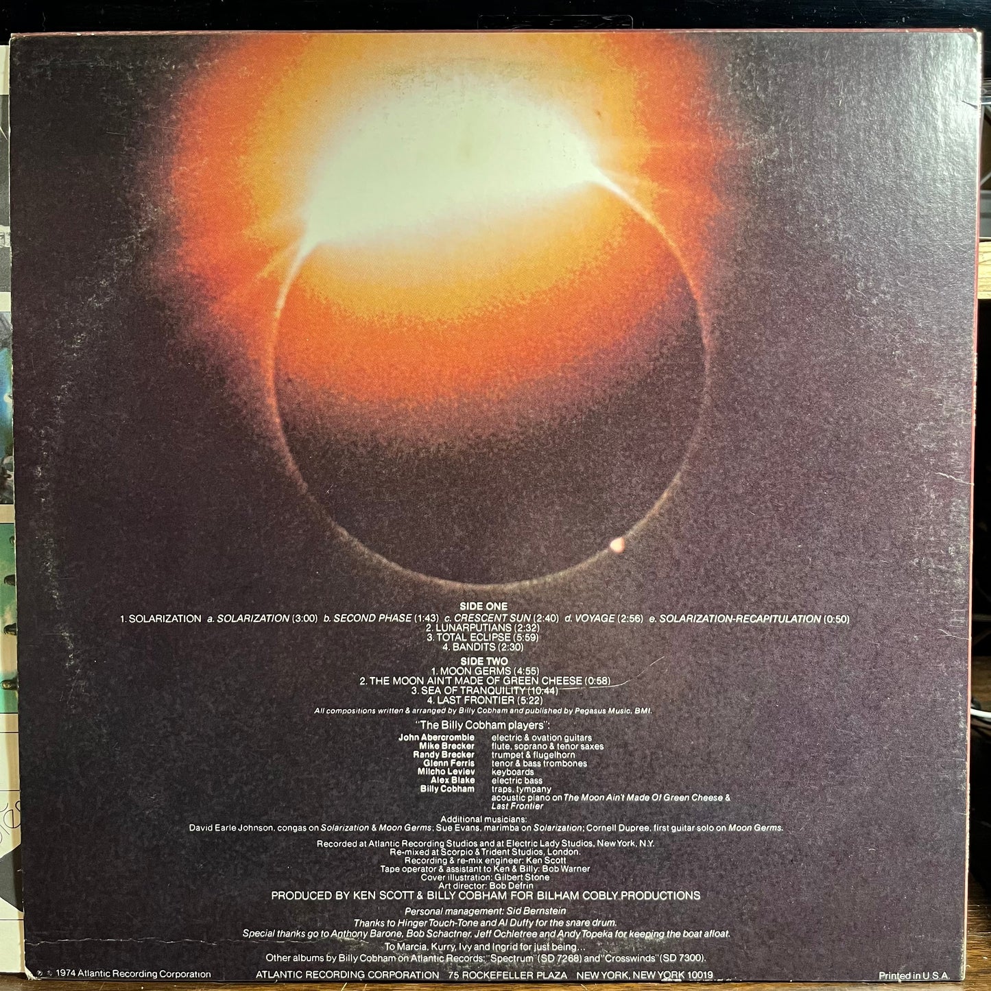 Total Eclipse (VINYL) | Near Mint- (NM-) Excellent+ (EX+) Get Cheap Vinyl