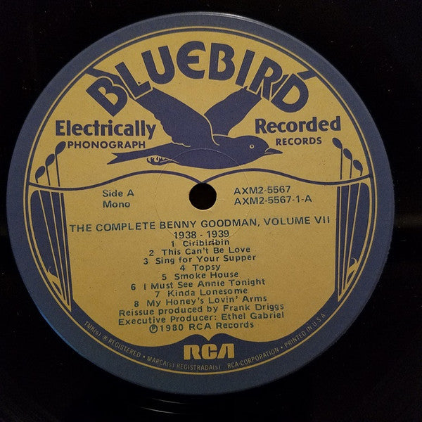 The Complete Benny Goodman, Volume VII / 1938-1939 (2xVINYL) | Near Mint (NM) Very Good Plus (VG+) Get Cheap Vinyl