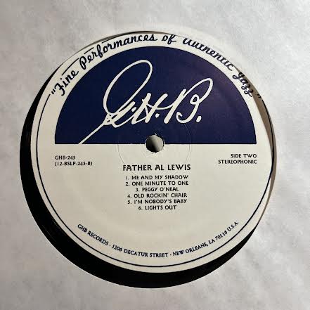 Father Al Lewis (VINYL) | Near Mint- (NM-) Excellent+ (EX+) Get Cheap Vinyl
