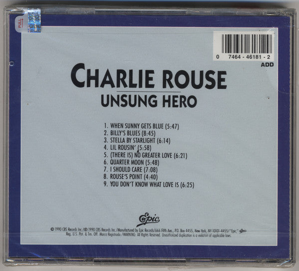 Unsung Hero (CD) | Near Mint (NM) Near Mint (NM) Get Cheap Vinyl