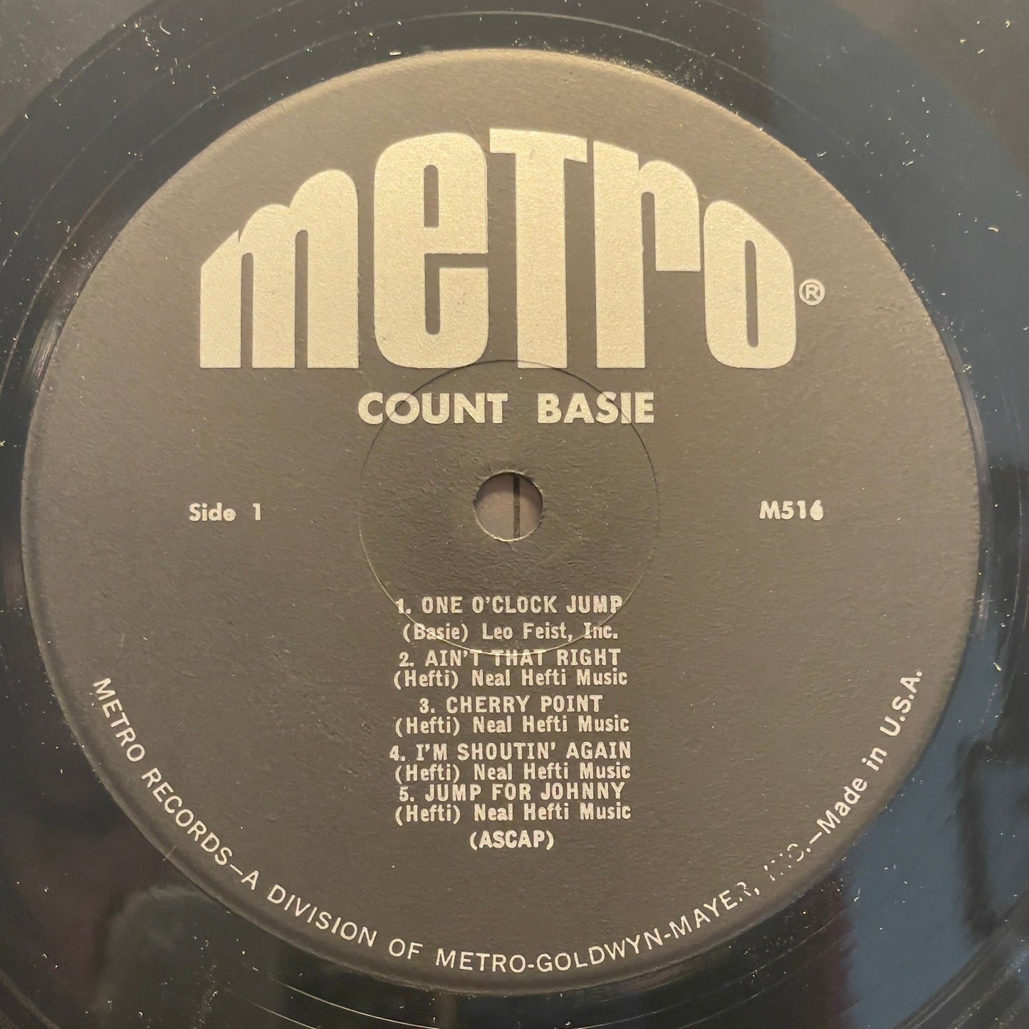 Count Basie (LP) | Excellent+ (EX+) Get Cheap Vinyl