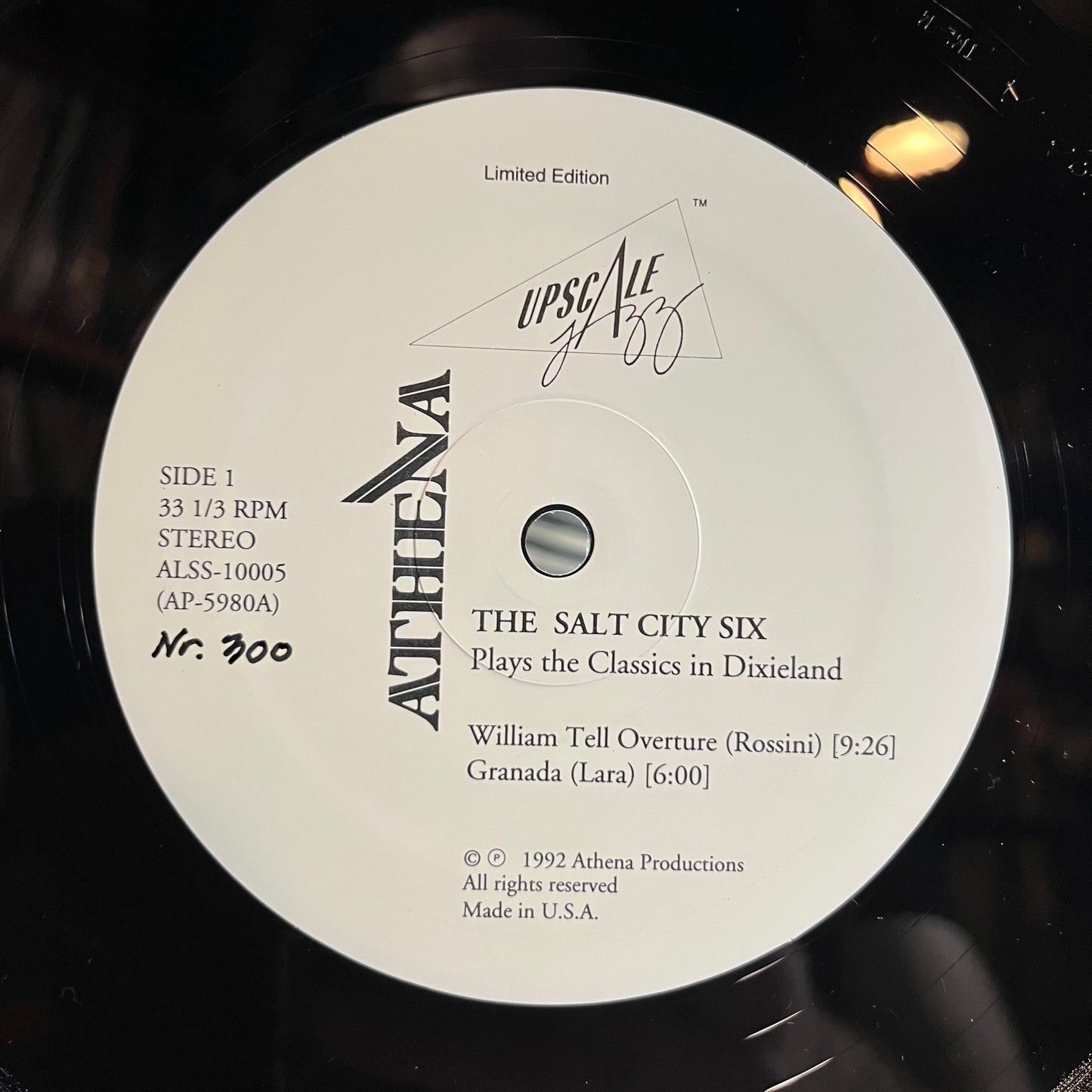Salt City Six Plays The Classics In Dixieland (VINYL) | Near Mint (NM) Near Mint (NM) Get Cheap Vinyl