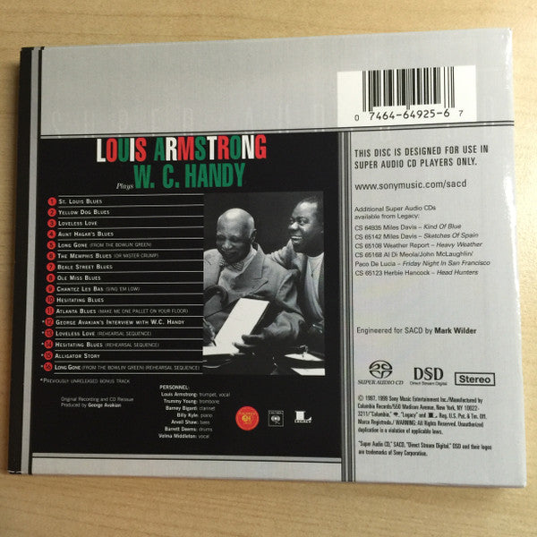 Plays W. C. Handy (SACD) | Near Mint (NM) Near Mint (NM) Get Cheap Vinyl