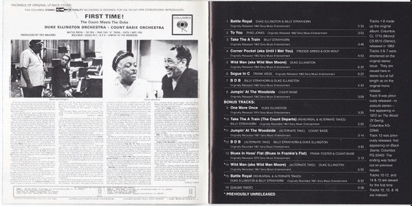 First Time! The Count Meets The Duke (SACD) | Near Mint (NM or M-) Near Mint (NM or M-) Get Cheap Vinyl