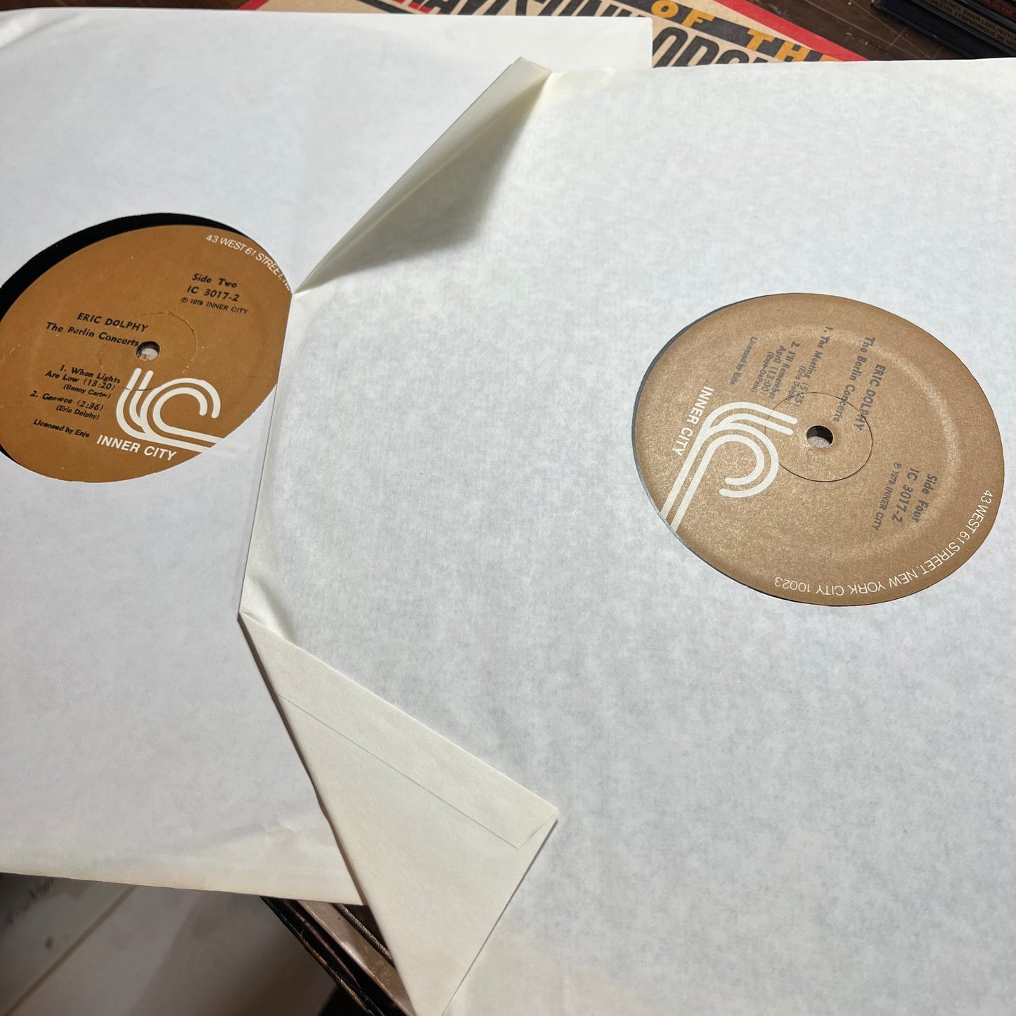 The Berlin Concerts (2xLP) | Near Mint (NM) Excellent+ (EX+) Get Cheap Vinyl