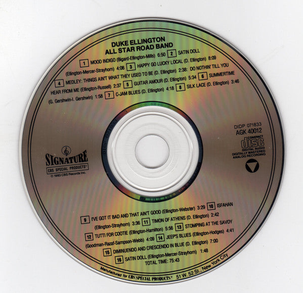 All Star Road Band (CD) | Near Mint (NM) Near Mint (NM) Get Cheap Vinyl