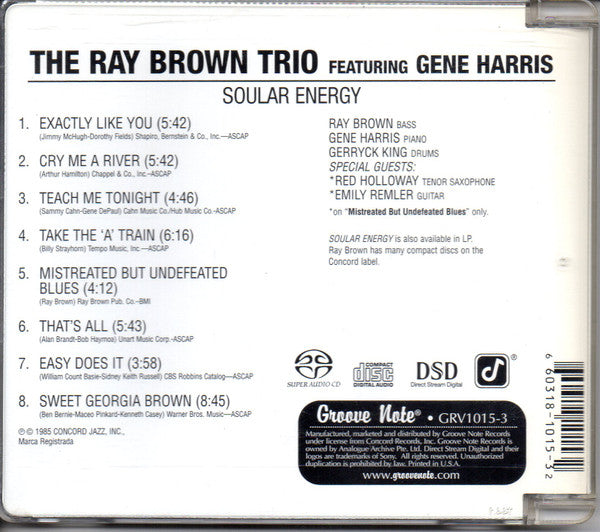 Soular Energy (SACD) | Near Mint (NM or M-) Near Mint (NM or M-) Get Cheap Vinyl