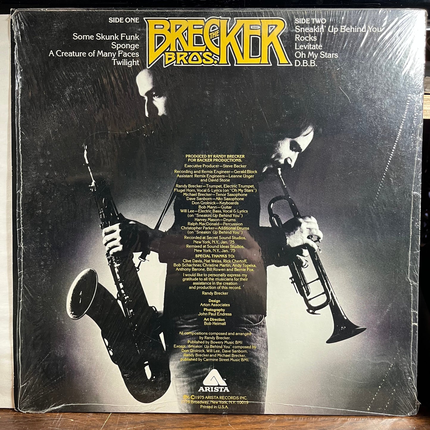 The Brecker Bros. (VINYL) | Near Mint (NM) Near Mint (NM) Get Cheap Vinyl