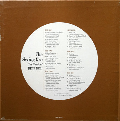 The Swing Era 1930-1936: Wonderful Times: Making A Lot Out Of A Little *BOX* | Near Mint (NM) Near Mint (NM) Get Cheap Vinyl