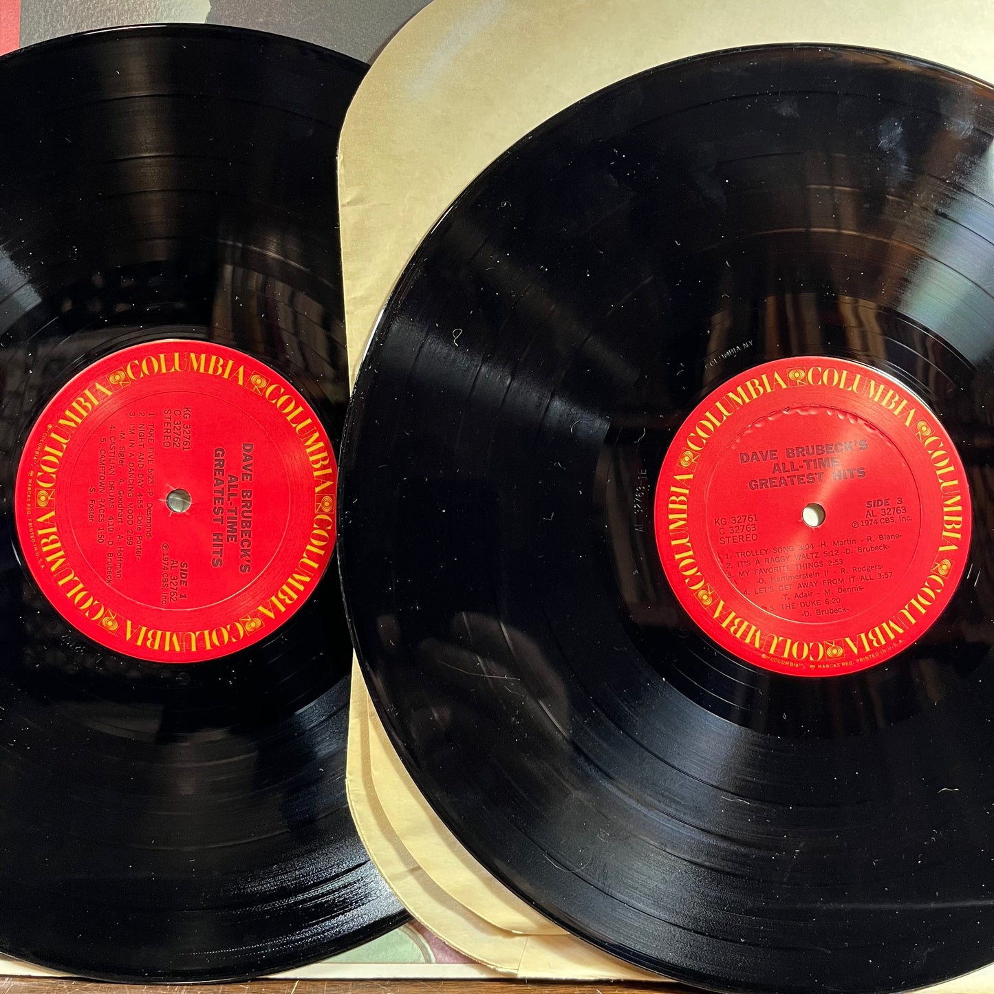 Dave Brubeck's All-Time Greatest Hits (2xVINYL) | Near Mint (NM) Near Mint (NM or M-) Get Cheap Vinyl