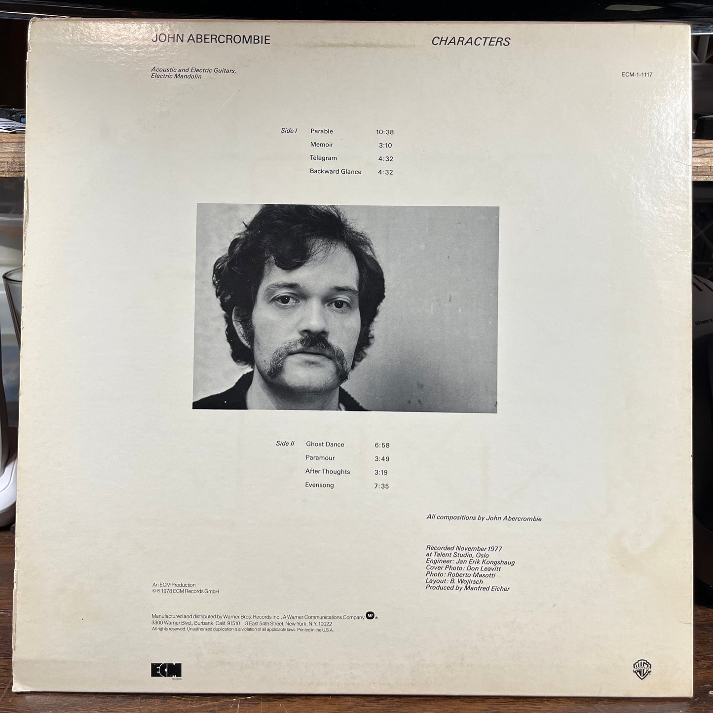 Characters (VINYL) | Near Mint (NM) Near Mint (NM) Get Cheap Vinyl