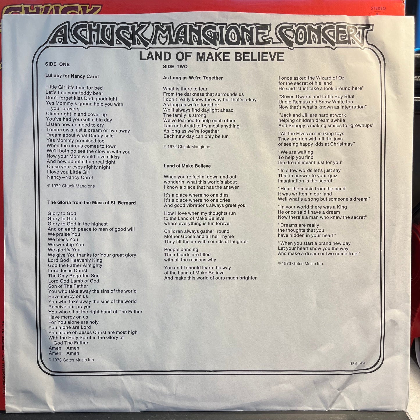 A Chuck Mangione Concert Land Of Make Believe | Near Mint (NM) Near Mint (NM) Get Cheap Vinyl
