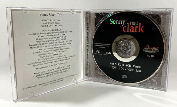 Sonny Clark Trio (SACD) | Near Mint (NM or M-) Near Mint (NM or M-) Get Cheap Vinyl
