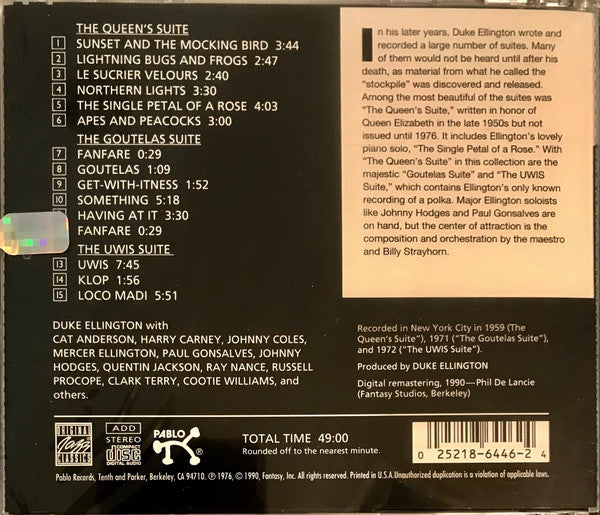 The Ellington Suites (CD | Near Mint (NM) Near Mint (NM) Get Cheap Vinyl