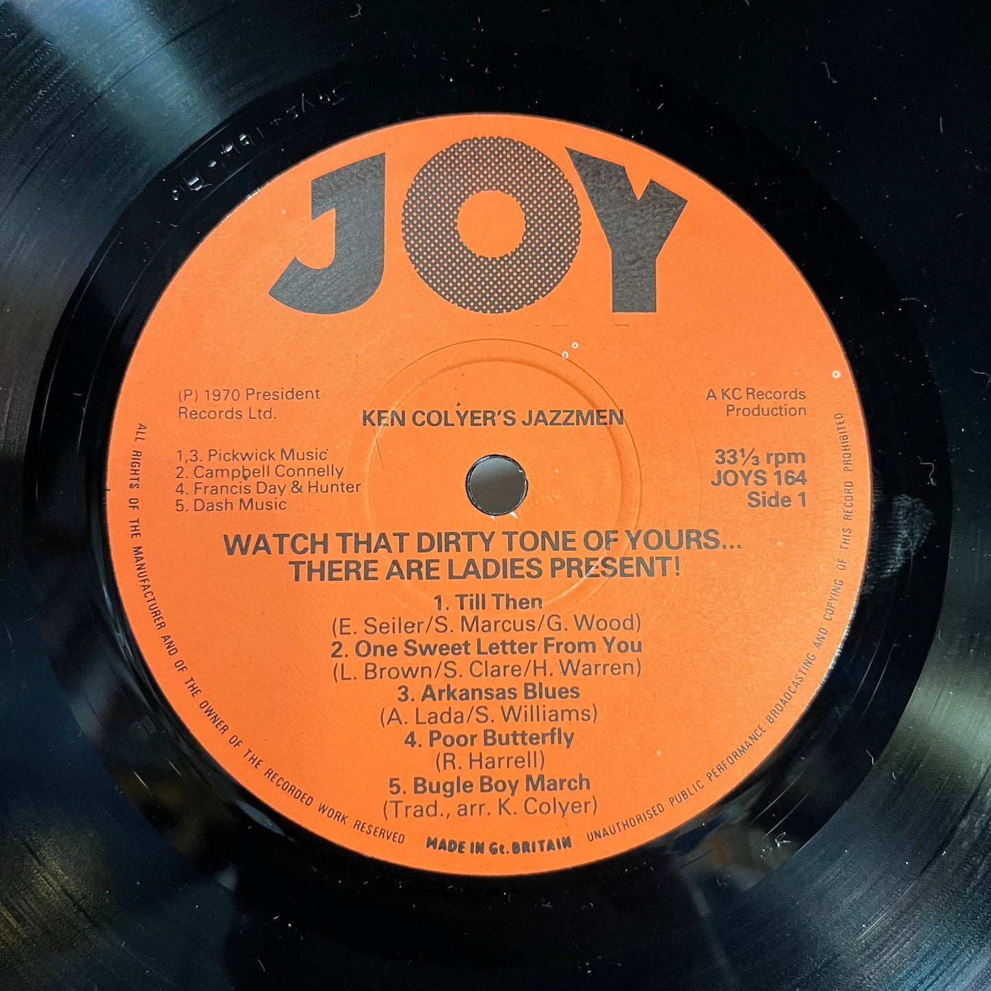 Watch That Dirty Tone Of Yours...There Are Ladies Present! *UK* | Near Mint (NM) Near Mint (NM) Get Cheap Vinyl