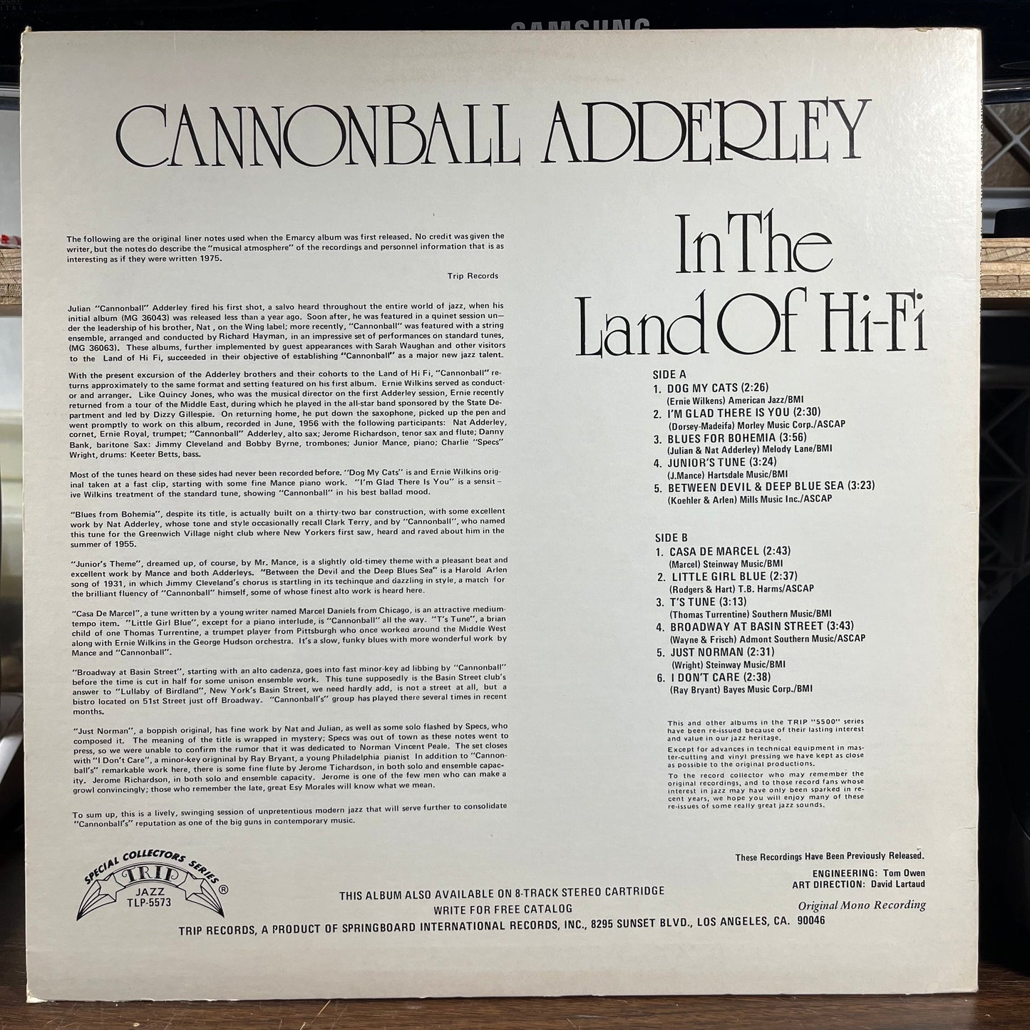 In The Land Of Hi-Fi (LP) | Near Mint (NM) Near Mint (NM) Get Cheap Vinyl