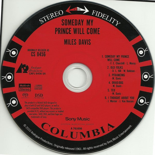 Someday My Prince Will Come (SACD) | Near Mint (NM or M-) Near Mint (NM or M-) Get Cheap Vinyl
