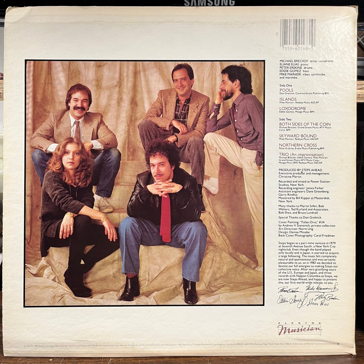 Steps Ahead (LP) | Near Mint (NM) Excellent+ (EX+) Get Cheap Vinyl
